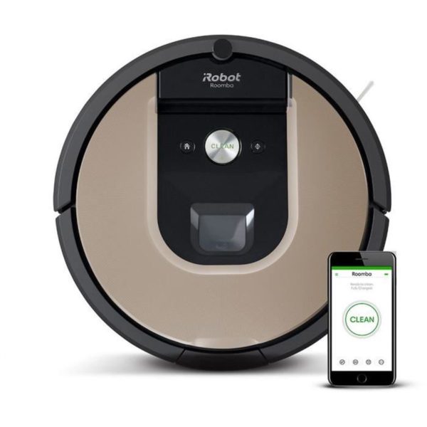 iRobot® Roomba® 974 - Aspirateur robot - Surpuissant - Se recharge et reprend le travail