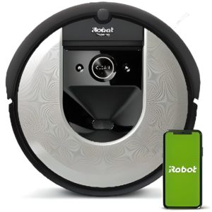 IROBOT ROOMBA i7156 Aspirateur robot connecté - 0,4 L - Noir et gris